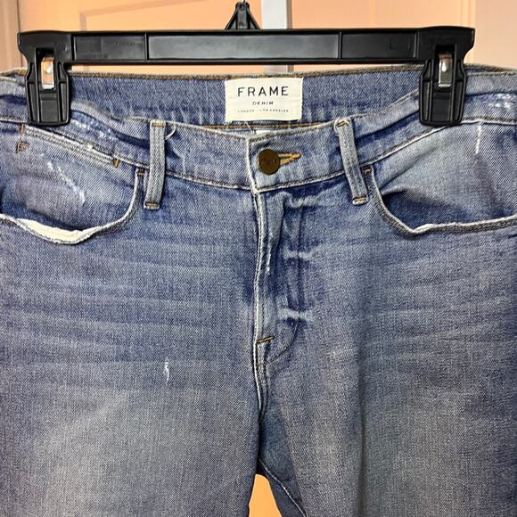 FRAME Women’s Le High Skinny Jeans in Surrey Size 28 - Picture 3 of 11